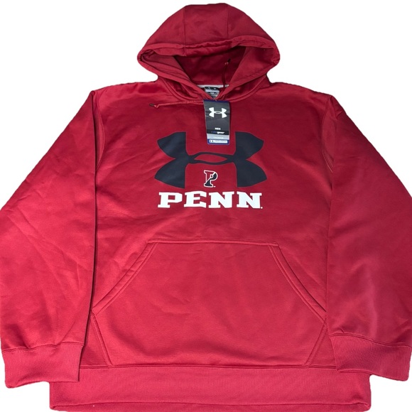 NWT UPenn Under Armour Cold Gear Hoodie University of Pennsylvania - Picture 1 of 8